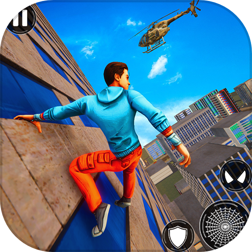 Spider Rope Man Superhero War